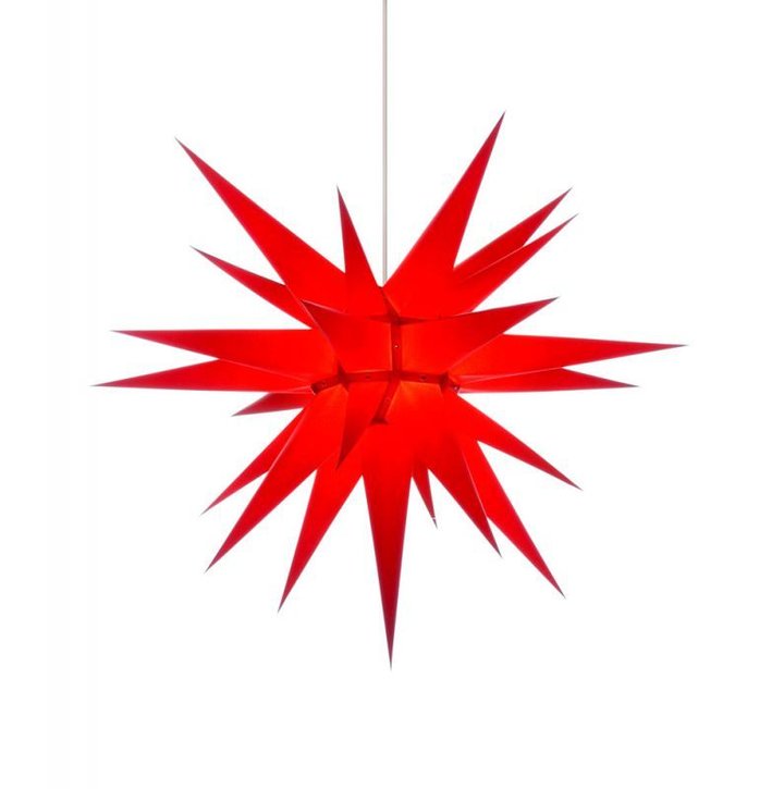 Original Herrnhuter Stern für innen i7 (70 cm), rot